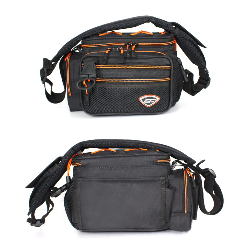 시선21 ST-90 블랙 웨이스트 힙백 루어가방