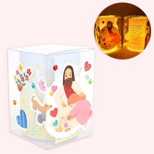 [미술샘 주일학교 스티커 말씀조명등] 교회만들기