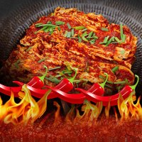 대전실비집 원조 매운김치 조풍연 실비김치 무료배송 (1kg) 깔끔하게 맛있는 불김치