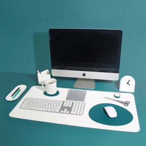 페니체 와이드데스크매트 / 가죽 데스크 매트 / 고급 데스크 매트