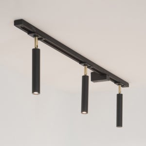 다비뉴 COB 10W 레일조명 1M 3구 블랙