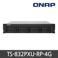 큐냅 나스서버 TS-832PXU-RP(8 Bay, RAM 4GB, HDD 미포함)