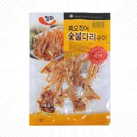 정화식품 통오징어 숯불다리 구이 마른안주 주전부리