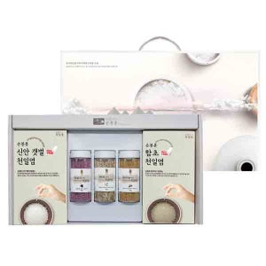 손봉훈 신안천일염 소금 선물세트 솔트레인보우 실속5종 B 집들이 결혼 답례품 솔트