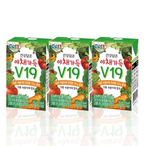 정식품 건강담은 야채가득V19 145ml, 48개
