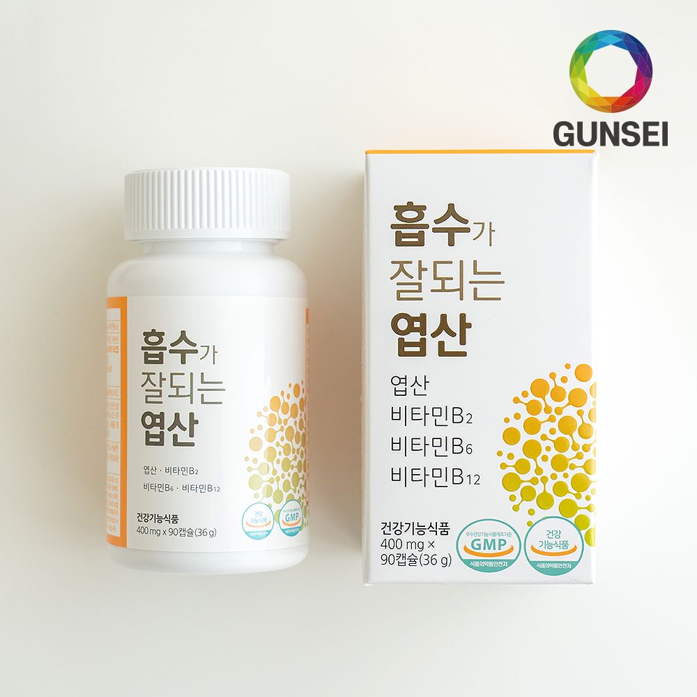 건세 흡수가잘되는<b>엽산</b> 활성 활성형<b>엽산</b> 특허영양제 <b>엽산</b> 임신준비 90캡슐 3개월분