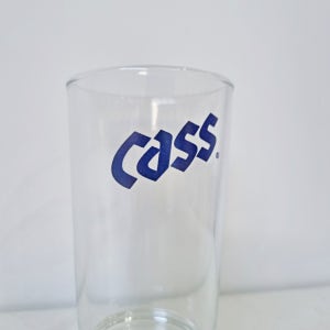 카스 맥주잔 업소용 맥주컵 cass