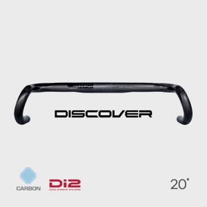 시마노 GRX Di2 PRO 디스커버 카본 그래블 자전거 핸들바 플래어 20도 에르고노믹 탑