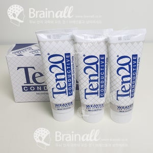 Ten20 Conductive Paste Tube 114g(4oz) 1pkg, 텐투웨니컨덕티브 전도페이스트, 전극풀, 박스단위, 전도성 전극풀, 뇌파검사, 뉴로피드백, 전극부착풀