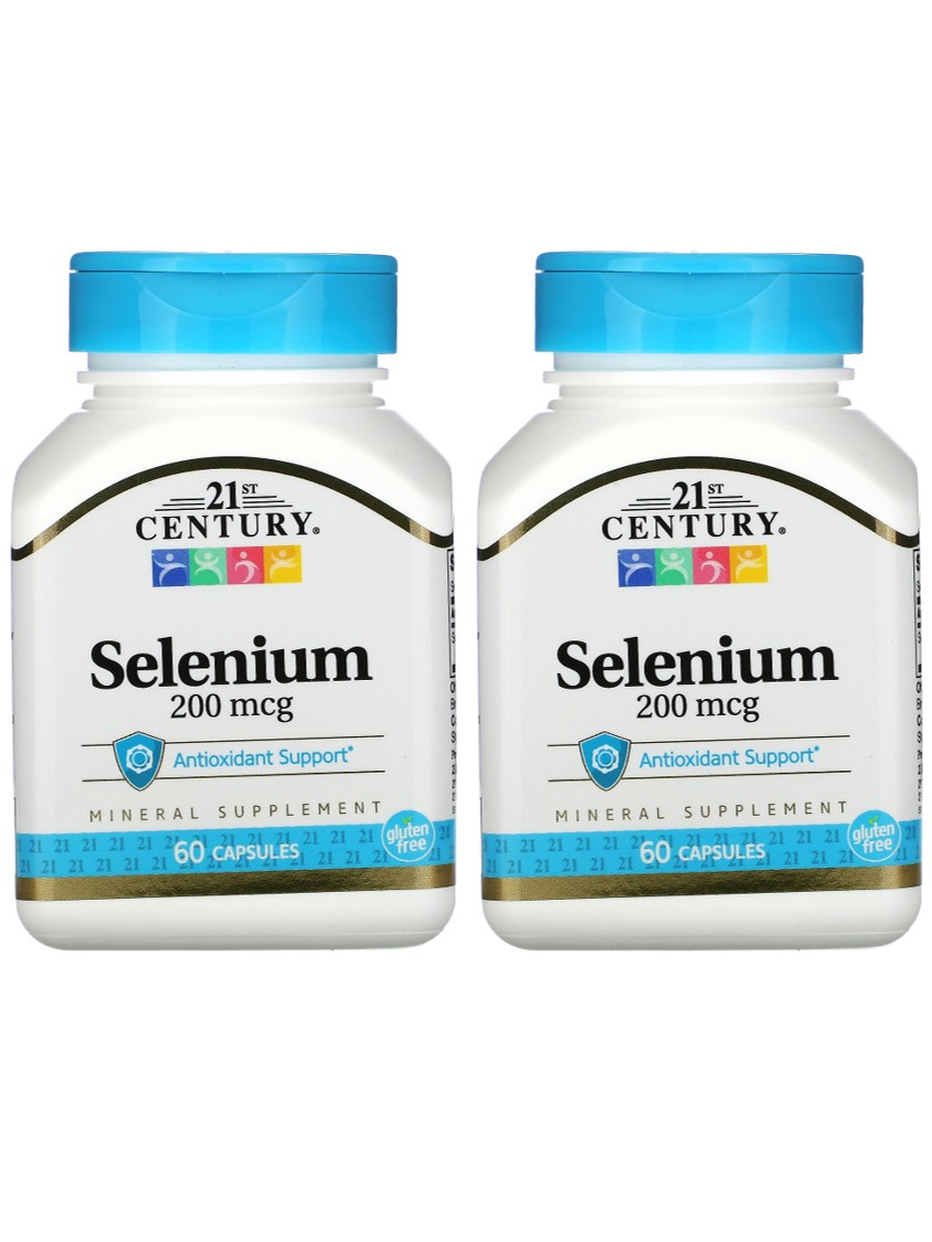 21세기 센트리 셀레늄 영양제 200mcg 60캡슐 X 2팩