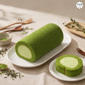 [북해도스위트코리아]달콤 쌉싸름한 녹차롤케이크