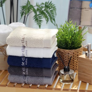 마리끌레르 40수 호텔 고급 헤링본 타월 1장