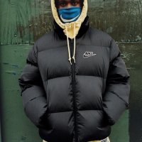 슈프림 나이키 리버시블 푸피 자켓 블랙 Supreme Nike Reversible Puffy Jacket (SS21)