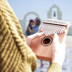 칼림바 17 KEY 손가락 피아노 원목 어쿠스틱 취미 음계 마호가니 추천 연주 법 학습