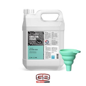 글로스브로 크림코트 습식코팅제 자동차광택제 대용량 4L+깔때기