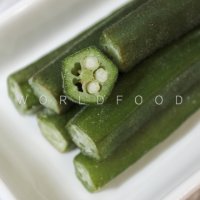 냉동 오크라 frozen okra 레이디핑거 1kg 월드푸드