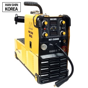 한신 노가스 CO2용접기 HST-250MIG (미그/아크 겸용/알루미늄 용접 가능)