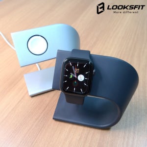 룩스핏 애플워치충전기거치대 충전독 애플워치 7 6 5 4 3 2 1 SE 애플독