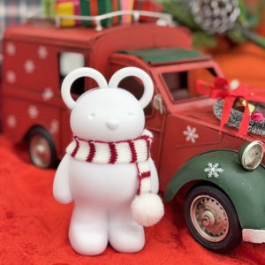 퀄리 테디베어 가위 소형 사무용 가위 디자인 택배 곰돌이 문구가위