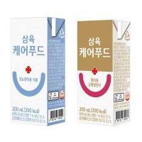 삼육케어푸드 노인 식사대용 암환자 당뇨 환자 영양식 음료 식단 식이요법 200ml 24팩