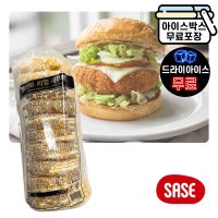 [에이치에이유통] 사세 빵가루 리얼 새우패티 650g 햄버거 새우버거패티