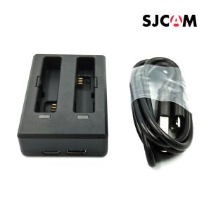 SJCAM 정품 A10 바디캠 배터리 듀얼 충전기