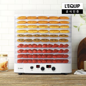 리큅 식품건조기 야채 과일 고추건조기 가정용 고추말리는기계 9.6kg, 10단 LD-109T55W