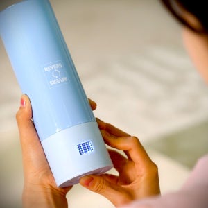 리버스 온도조절 분유 보온병 500ml 가볍고 세척편한 온도표시 저온가열 아기 텀블러