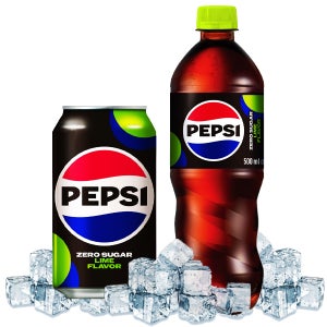 펩시 제로 슈거 콜라 라임 355ml 500ml 각6개 총12개 업소용 음료수 제로칼로리