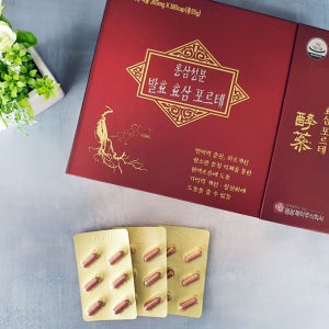 발효홍삼 효삼 포르테 분말100% 캡슐 원광제약 부모님 설선물