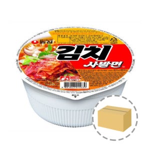 농심 김치 사발면 1BOX (24컵)
