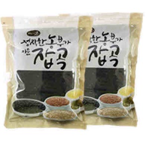 광팔마켓 2025년산 100% 진도 국산 찰흑미2kg(1kg2개구성)