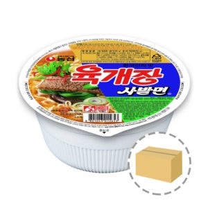 농심 육개장 사발면 1BOX (24컵)