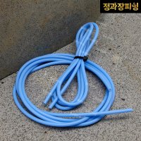 무광 실리콘튜브 낚시 자작채비 블루