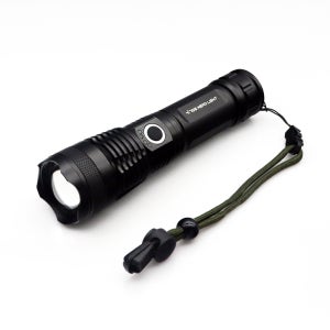 XHP70.2 충전식 휴대용 LED 손전등 줌 후레쉬 캠핑랜턴 경광봉 써치라이트 해루질 낚시 작업등