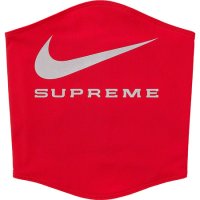 슈나 슈프림 x 나이키 넥워머 마스크 레드 Supreme Nike Neck Warmer SS21