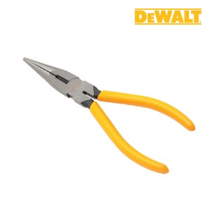 디월트 롱노우즈 롱노즈 플라이어 마루펜치 펜치 니퍼 150mm DWHT70799