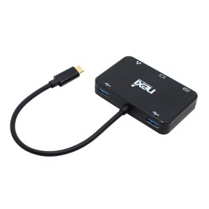 노트북랜선연결 USBC 컨버터 HDMI변환젠더 USB랜포트 모니터젠더 NX0697