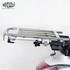 JIC 혼다 SCR110알파 리어캐리어 탑박스브라켓 슬라이드짐대 배달통