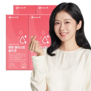 [휴온스N] 탱탱 엘라스틴 글루타치온 콜라겐 젤리 8주분, 14포 4박스