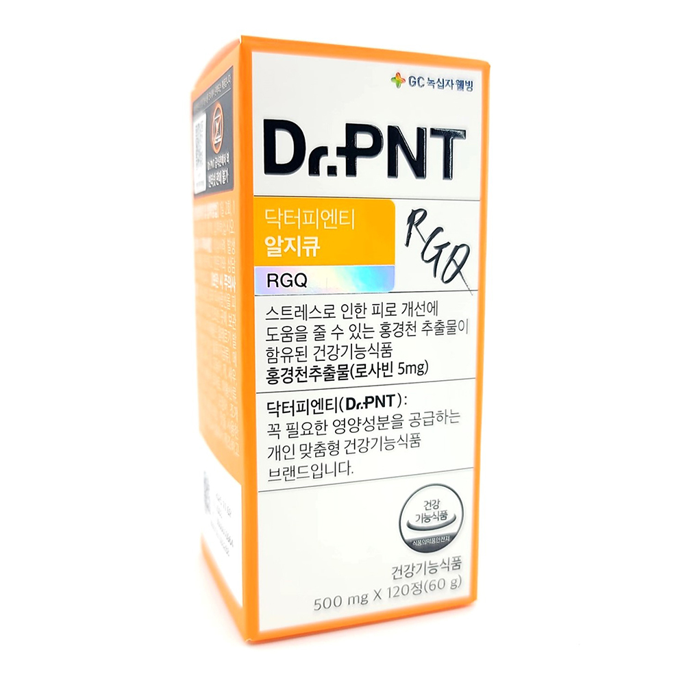 닥터피엔티 알지큐 120정 <b>홍경천 추출물</b> 금은화