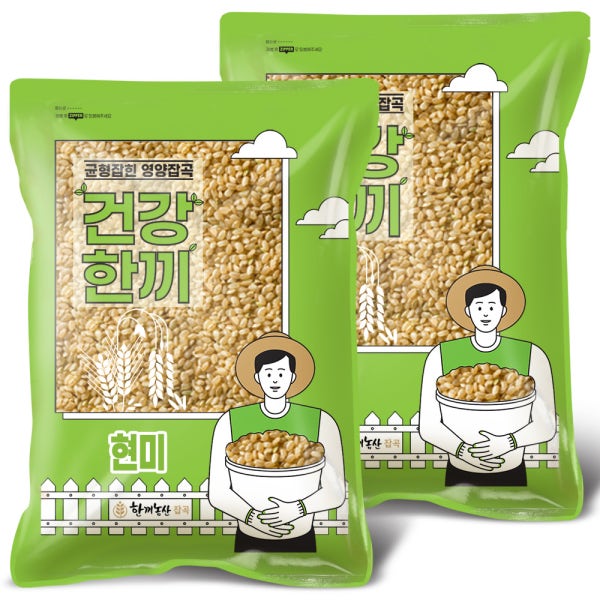 (농할) 국산 현미 10kg (5kg+5kg) 2025년산