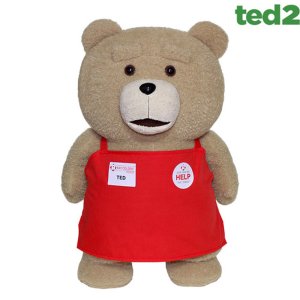 19곰 테드2 테드 앞치마 코스튬 애착 곰 인형 35cm
