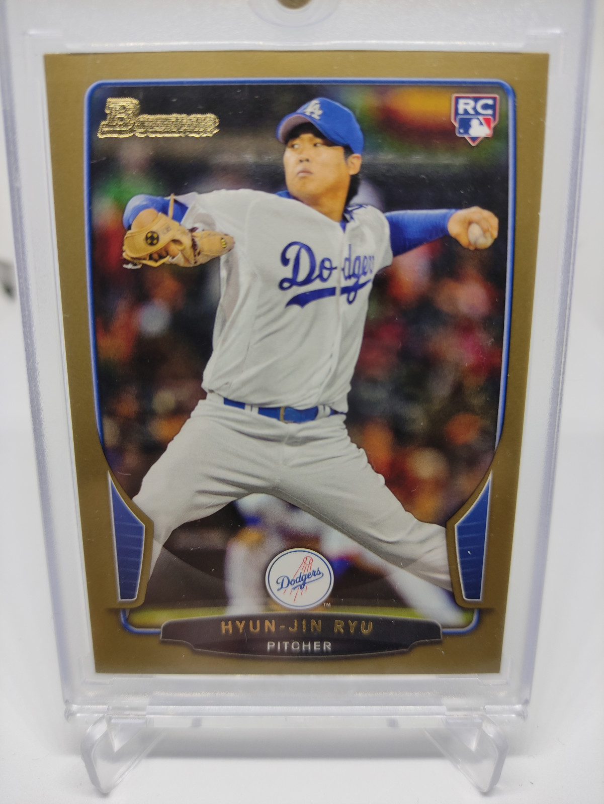 2013 Topps Bowman GOLD 218번 RC 류현진 야구 루키 MLB 카드
