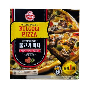 오뚜기피자 불고기 피자 396g