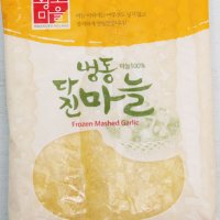 황보마을 다진마늘 1kg 냉동 100%