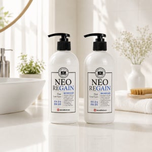 1+1 네오리게인 탈모증상완화 샴푸 비듬 각질 유분 지성두피 300ml