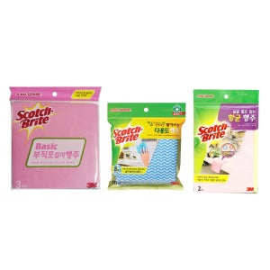 3M 스카치브라이트 다회용 항균 행주(부직포)