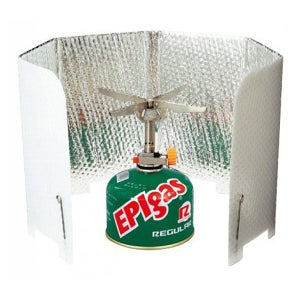 EPI 가스 버너 바람막이 A-6503 윈드스크린 캠핑 야외 휴대용