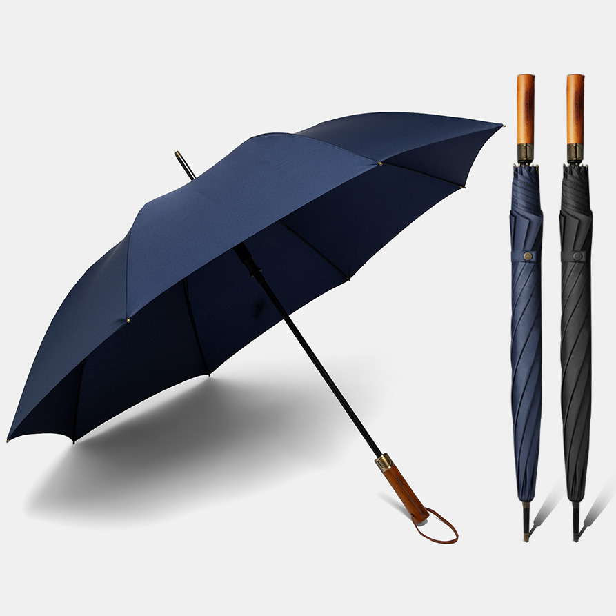 준성 튼튼한 장우산 우드 고급 대형 방풍 우산 각인 판촉물 인쇄 답례품